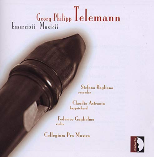 Telemann (1681-1767) - Recorder Works From Essercizi Musici: Bagliano(Rec)Collegium Pro Musica - Import CD