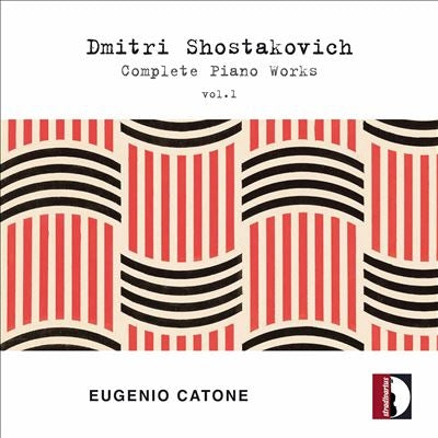 Eugenio Catone - Complete Piano Works 1 - Import CD