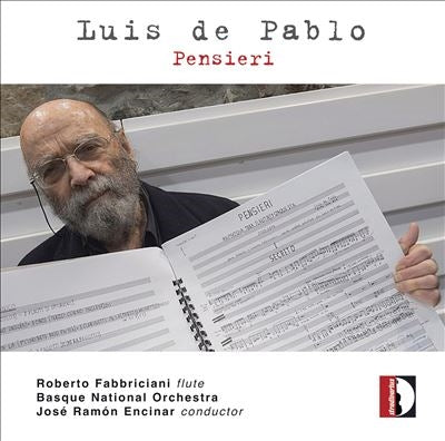 Roberto Fabbriciani - Luis De Pablo:Pensieri Works For Flute - Import CD