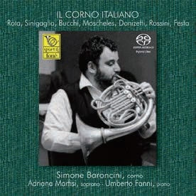 Simone Borromini, Adriana Marfisi, Umberto Fanni. - Il Corno Italiano: Simone Baroncini(Hr)Fanni(P)Marfisi(S)(Hybrid) - Import SACD Hybrid