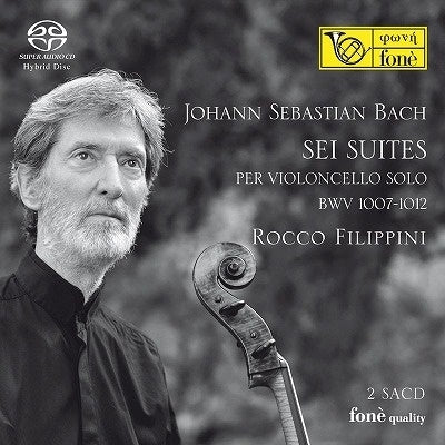 Bach / Filippini, Rocco - Bach: 6 Suites Per Violoncello Solo Bwv 1007-1012 - Import 2 SACD Hybrid Limited Edition