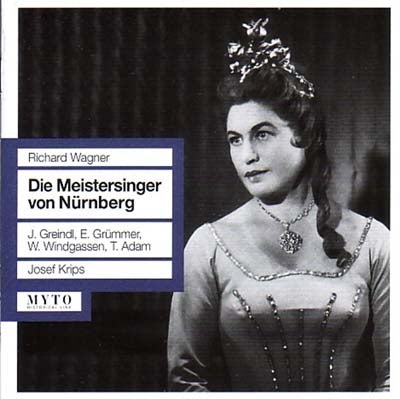 Wagner (1813-1883) - Die Meistersinger von Nurnberg : Krips / Bayreuther Festspiele, Greindl, Windgassen, Grummer, etc (1961 Monaural)(4CD) - Import 4 CD