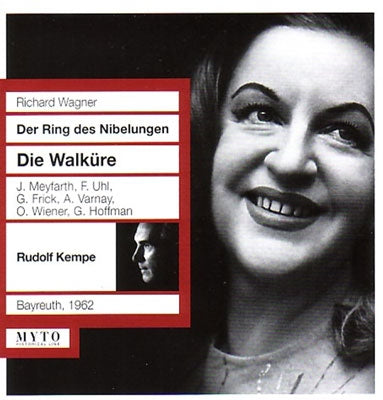 Wagner (1813-1883) - Die Walkure : R.Kempe / Bayreuther Festspiele, Uhl, Frick, Wiener, etc (1962 Monaural)(3CD) - Import 3 CD