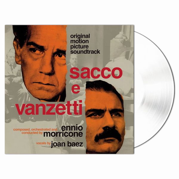 Ennio Morricone - Sacco E Vanzetti (Soundtrack) - Import Clear Transparent Vinyl, Insert, Limited, Indie-Exclusive LP Record Bonus Track Limited Edition