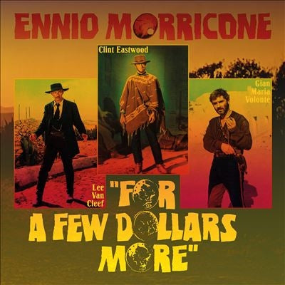 Ennio Morricone - For A Few Dollars More - Import Green Vinyl LP Record Limited Edition