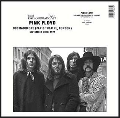 Pink Floyd - Bbc Radio One (Paris Theatre, London, Sept. 30Th, 1971) - Import Vinyl LP Record Limited Edition