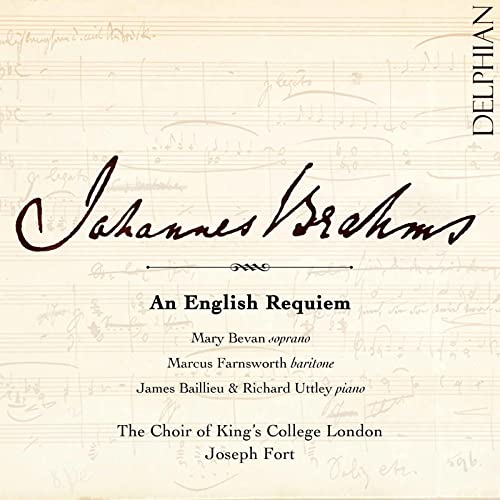 Various - Brahms: An English Requiem - Import CD