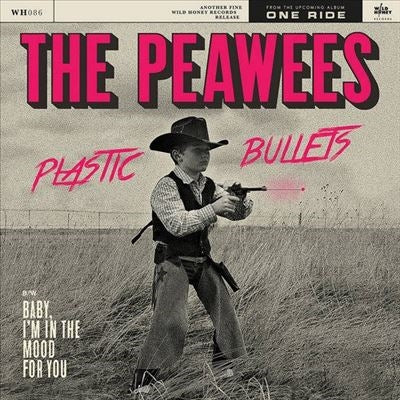 The Peawees - Plastic Bullets - Import White Vinyl 7inch Record Limited Edition