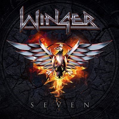 Winger - Seven - Import Orange Marble Vinyl 2 LP Record