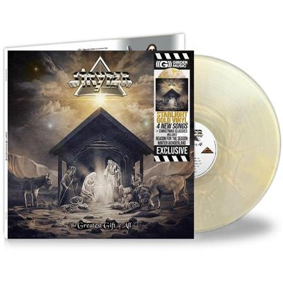 Stryper - The Greatest Gift Of All - Import 180g Gold Marble Swirl Vinyl LP Record