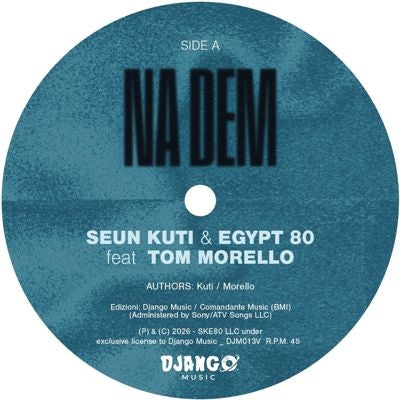 Seun Kuti & Egypt 80 - Na Dem / Problems - Import Vinyl 7 inch Single Record