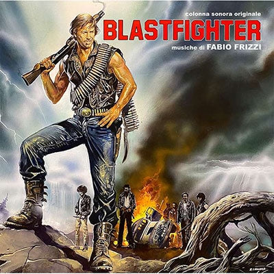 Fabio Frizzi - Blastfighter - Import Red & Black 180g Vinyl LP Record Limited Edition