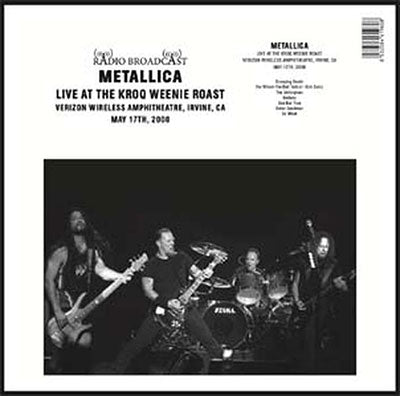 Metallica - Live At The Kroq Weenie Roast - May 17th, 2008 - Import Vinyl LP Record Limited Edition