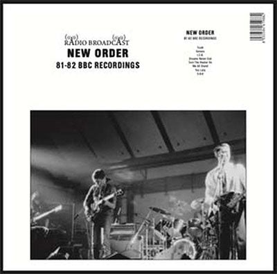 New Order - 81-82 BBC Recordings - Import LP Record  Limited Edition