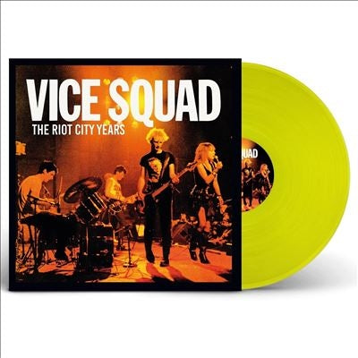 Vice Squad - The Riot City Years - Import Yellow Vinyl LP Record Limited Edition