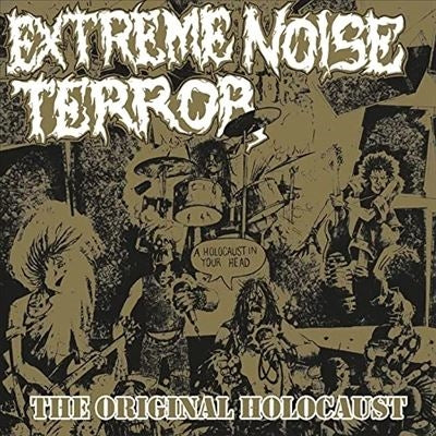 Extreme Noise Terror - Holocaust In Your Head - The Original Holocaust - Import Gold Vinyl LP Record Limited Edition