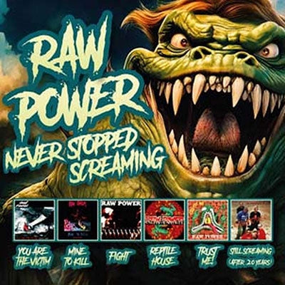 Raw Power - Never Stopped Screaming - Import 3 CD