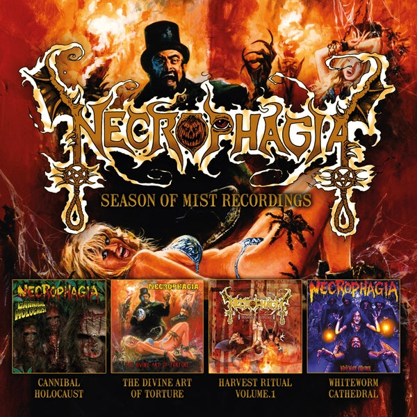 Necrophagia  - Season Of Mist Recordings - Import 4 CD