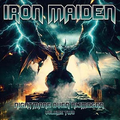 Iron Maiden - Nightmare Over Nijmegen Vol.2 - Import Red / White Splatter Vinyl 2 LP Record Limited Edition