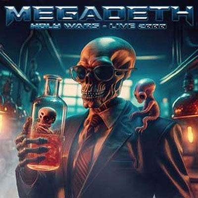 Megadeth - Holy Wars - Live 2000 - Import Red /Black Splatter Vinyl LP Record Limited Edition