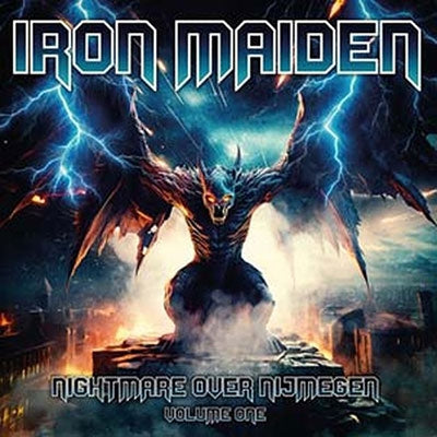 Iron Maiden - Nightmare Over Nijmegen Vol.1 - Import Red/White Splatter Vinyl 2 LP Record Limited Edition
