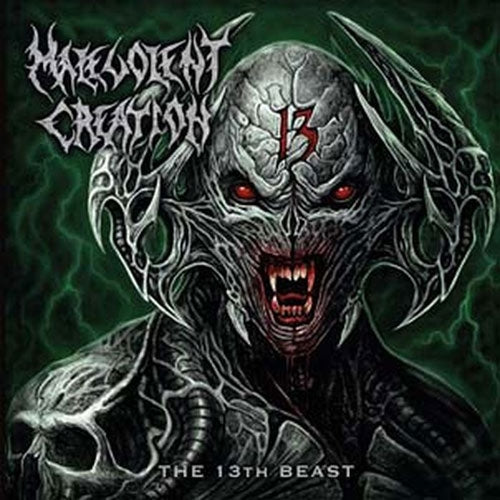 Malevolent Creation - The 13th Beast - Import Blue Vinyl LP Record Limited Edition
