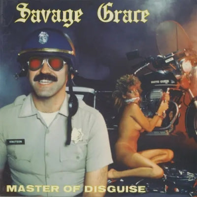 Savage Grace - Master Of Disguise - Import Clear with Red Splatter Vinyl LP Record Limited Edition