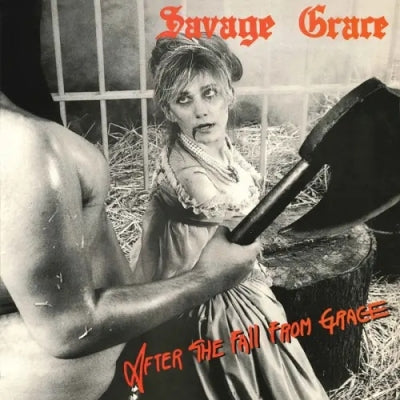 Savage Grace - After The Fall From Grace - Import Clear with Black Splatter Vinyl LP Record Limited Edition