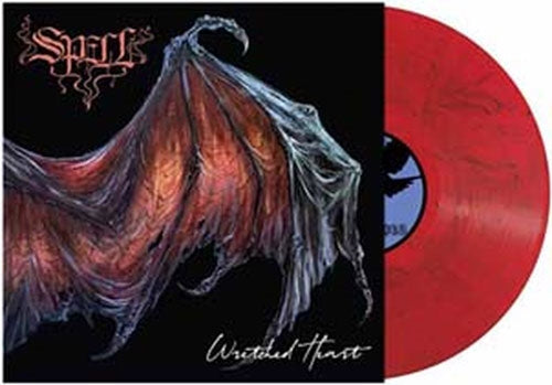 Spell - Wretched Heart - Import Red & Black Smoke Vinyl LP Record Limited Edition