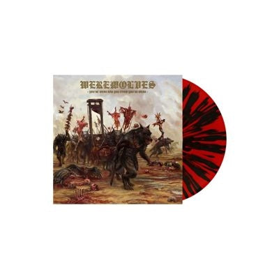 Werewolves - You're Weak And You Know You're Weak - Import Red with Black Splatter Vinyl LP Record Limited Edition