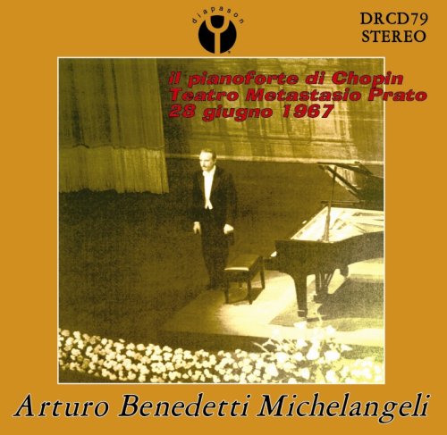 Chopin (1810-1849) - Piano Sonata.2, Piano Works: Michelangeli (1967 Prato Live) - Import CD