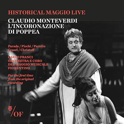 Monteverdi, Claudio (1567-1643) - L'Incoronazione di Poppea : Franci / Maggio Musicale Fiorentino, Parada, Picchi, Cesari, Christoff, etc (1966 Monaural)(2CD) - Import 2 CD