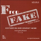 Trio Gli Speziali - F For Fake - Import CD