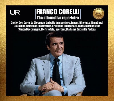 Franco Corelli - Franco Corelli: Alternative Repertoire 1956-1972 - Import 2 CD