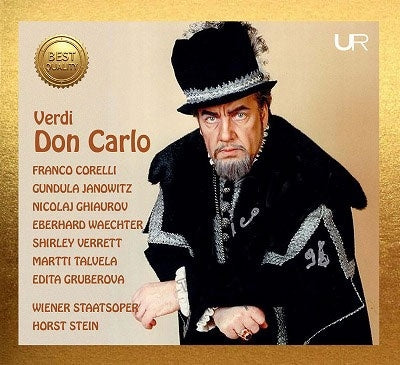 Horst Stein、Vienna State Opera Orchestra、Franco Corelli、Gundula Janowitz - Giuseppe Verdi - Don Carlo - Import 3 CD