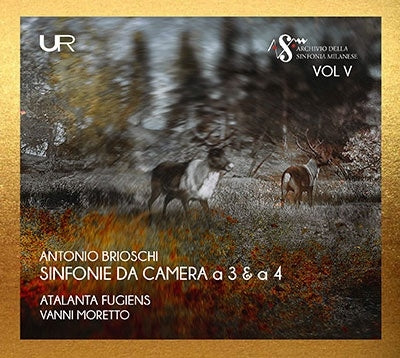 Vanni Moretto / Atalanta Fugiens Brioschi, Antonio (ca.1725-ca.1750) - Sinfonie da Camera A3 & A4 - Import CD