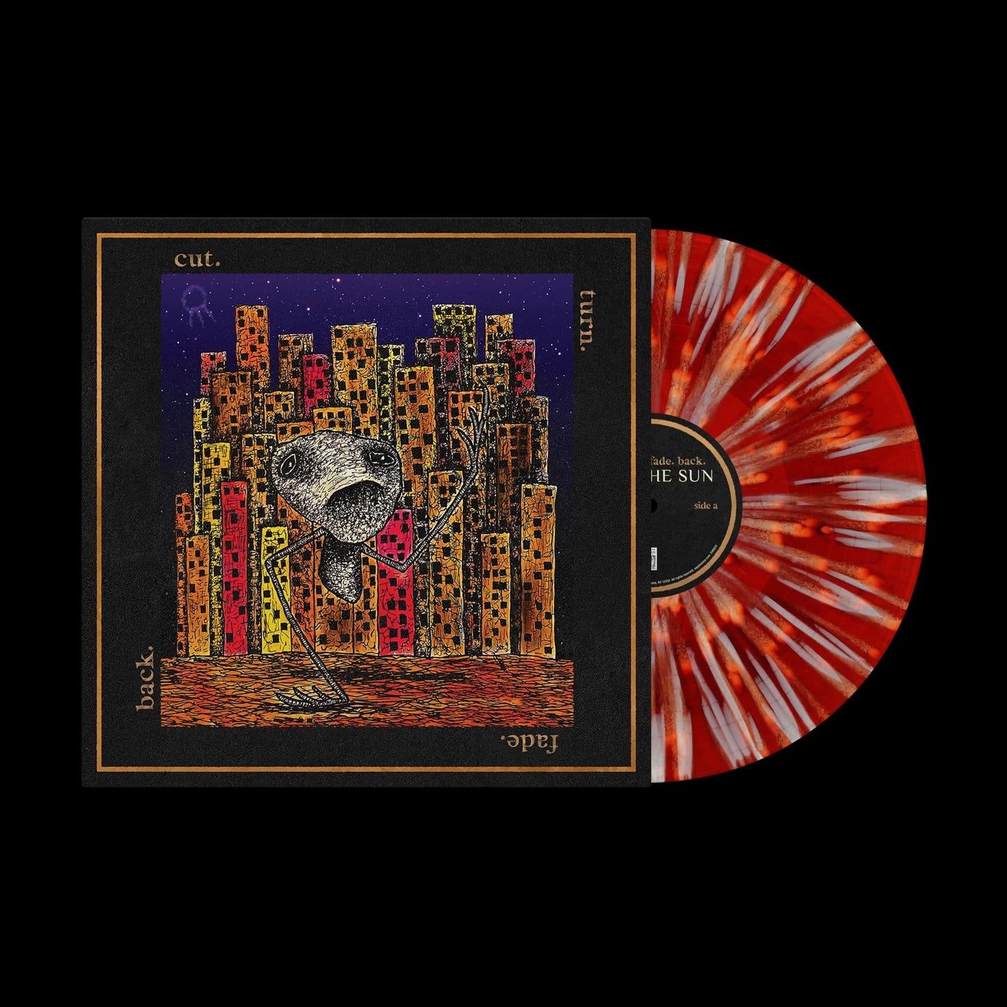 Hail The Sun - Cut. Turn. Fade. Back. - Import Red, Black, Dahlia Insomnia Vinyl LP Record Limited Edition