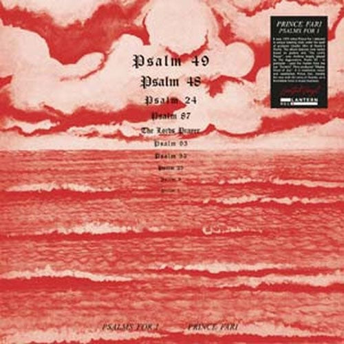 Prince Far I - Psalms For I - Import Vinyl LP Record Limited Edition