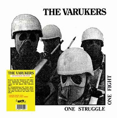 The Varukers - One Struggle One Fight - Import White Vinyl LP Record Limited Edition