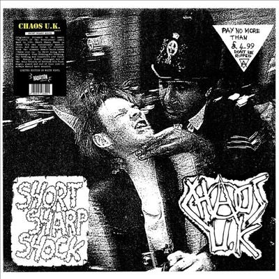 Chaos U.K. - Short Sharp Shock＜White Vinyl＞ - Import LP Record Limited Edition