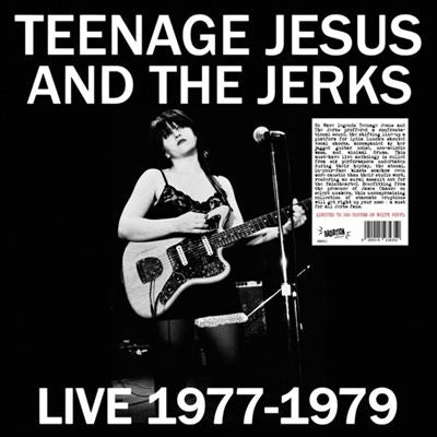 Teenage Jesus & The Jerks - Live 1977-1979 - Import White Vinyl LP Record