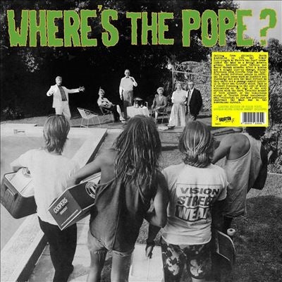 Where's The Pope - Sunday Afternoon BBQ's - Import Green Vinyl LP Record