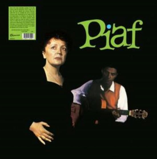 Edith Piaf - Piaf! (Numbered Edition) - Import Clear Vinyl LP Record ...