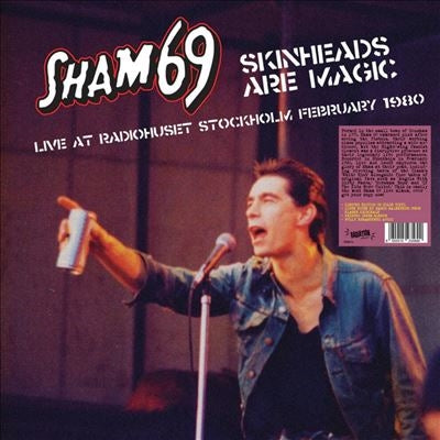 Sham 69 - Skinheads Are Magic - Live In Stockholm 02/02/1980 - Import Red Marble Vinyl LP Record