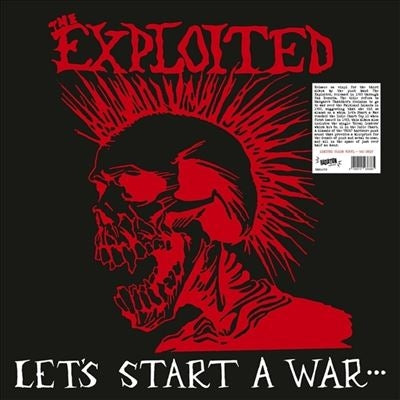The Exploited - Lets Start A War... ...Said Maggie One Day - Import Colored Vinyl LP Record