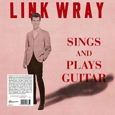 Link Wray - Sings And Plays Guitar - Import Clear Vinyl LP Record Limited Edition
