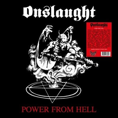 Onslaught - Power From Hell - Import Colored Vinyl LP Record
