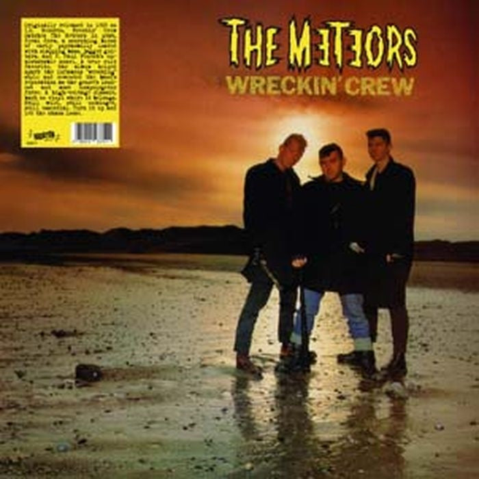 The Meteors - Wreckin' Crew - Import Purple Vinyl LP Record