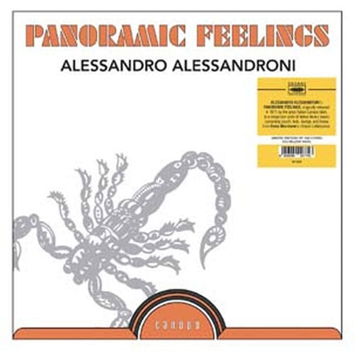 Alessandro Alessandroni - Panoramic Feelings - Import Yellow Vinyl LP Record Limited Edition