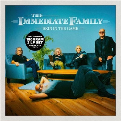 Immediate Family - Skin In The Game - Import Powder Blue 2 LP Record